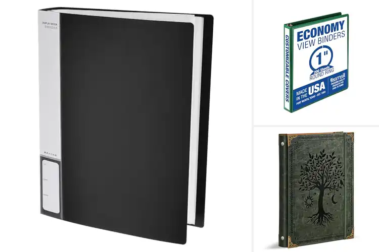 Detailed view of Best 200-Page Binders: Durable, Stylish Storage Solutions