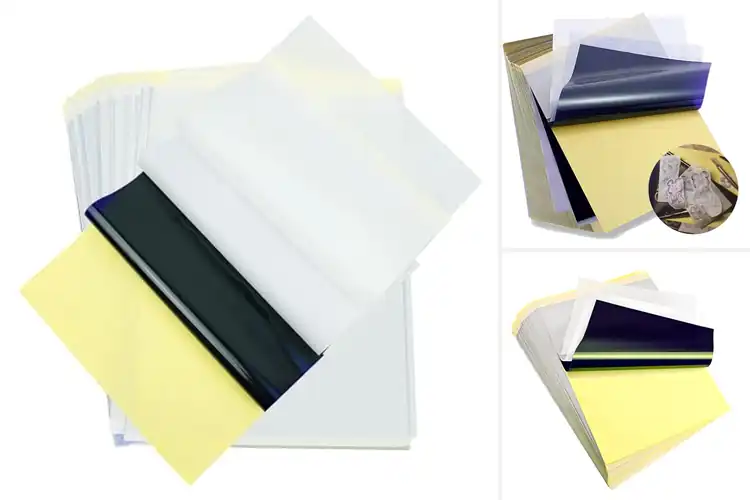 Detailed view of Best 4-Layer Tattoo Stencil Papers