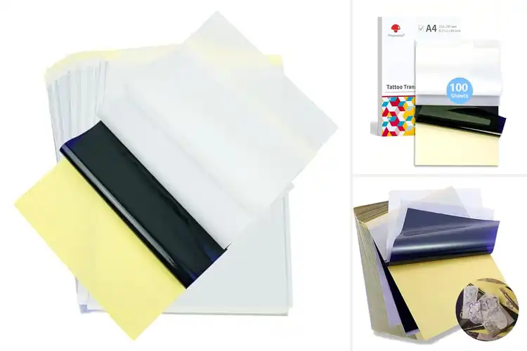 Detailed view of Best A4 Size Tattoo Stencil Papers