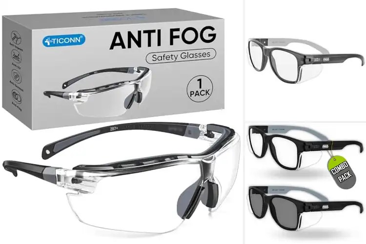 Detailed view of Best ANSI Z87.1 Rated Glasses