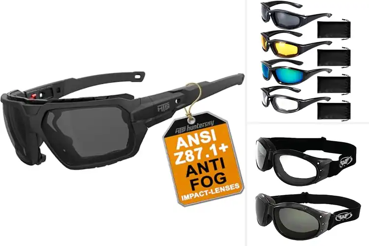 Detailed view of Best Anti-Fog Riding Glasses: Clear Vision for Every Ride