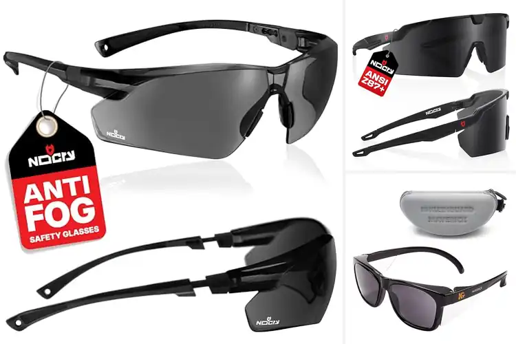 Detailed view of Best Anti-Fog Safety Sunglasses