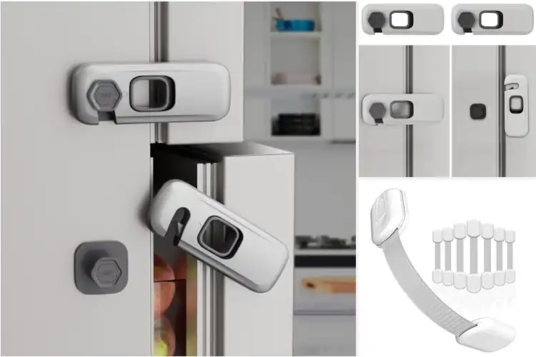 Detailed view of Best Baby Proof Locks For Fridge