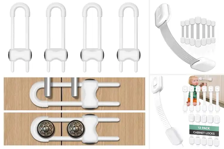 Detailed view of Best Cabinet Safety Locks for Childproof Homes