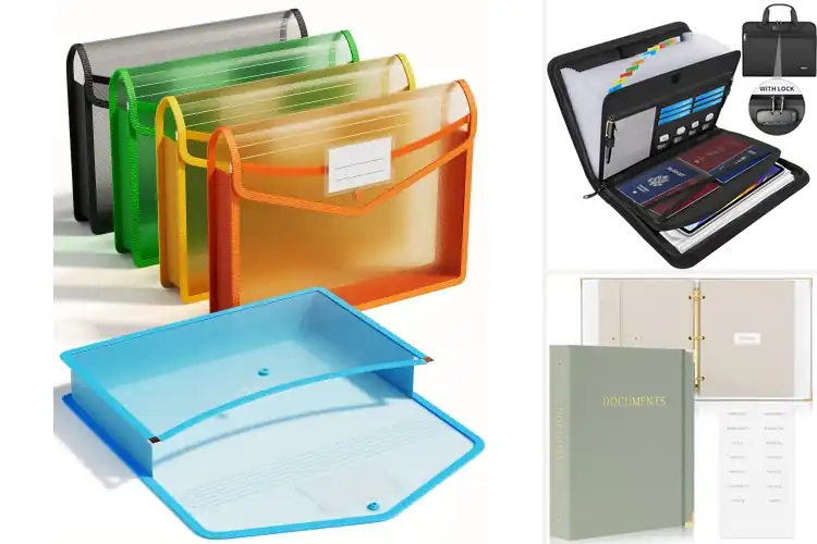 Detailed view of Best Document Storage Binders