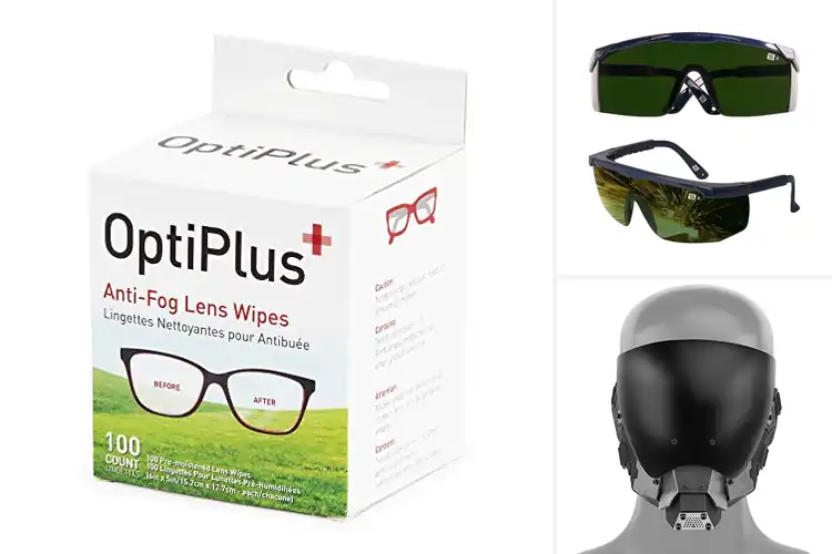 Detailed view of Best Double-Sided Anti-Fog Lenses