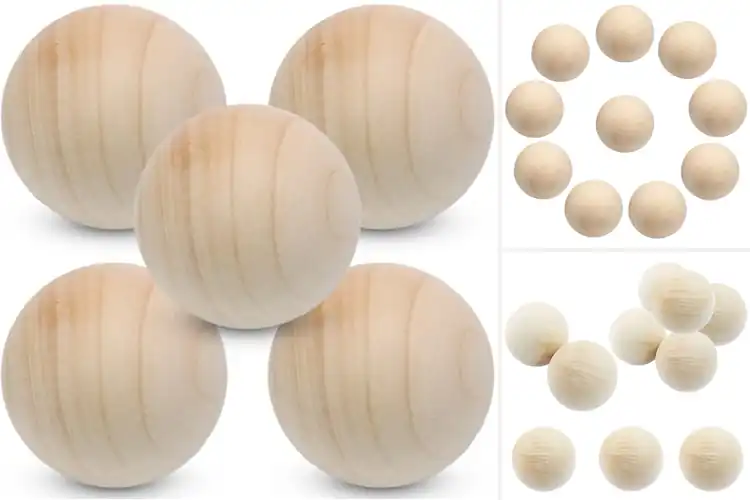 Detailed view of Best Eco-Friendly Wooden Balls