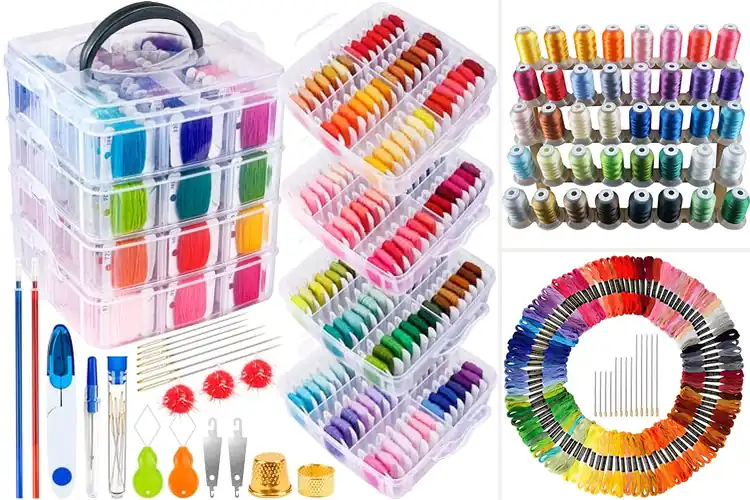 Detailed view of Best Embroidery Threads for Smooth, Stunning Results