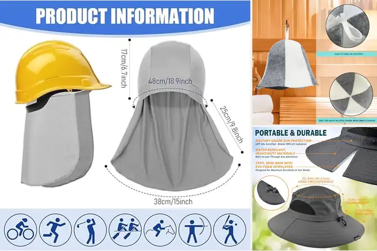 Detailed view of Best Heat-Protection Caps to Keep You Cool & Comfortable