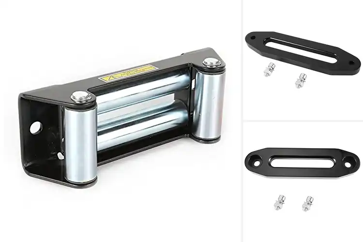 Detailed view of Best High Capacity Winch Fairleads