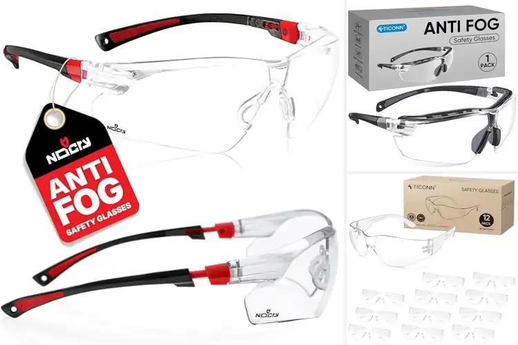 Detailed view of Best Impact-Resistant Safety Glasses