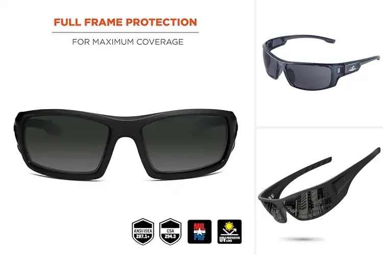 Detailed view of Best Impact Resistant Sunglasses