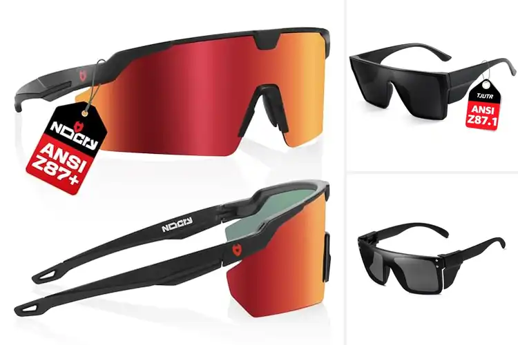 Detailed view of Best Industrial ANSI Z87.1 Sunglasses