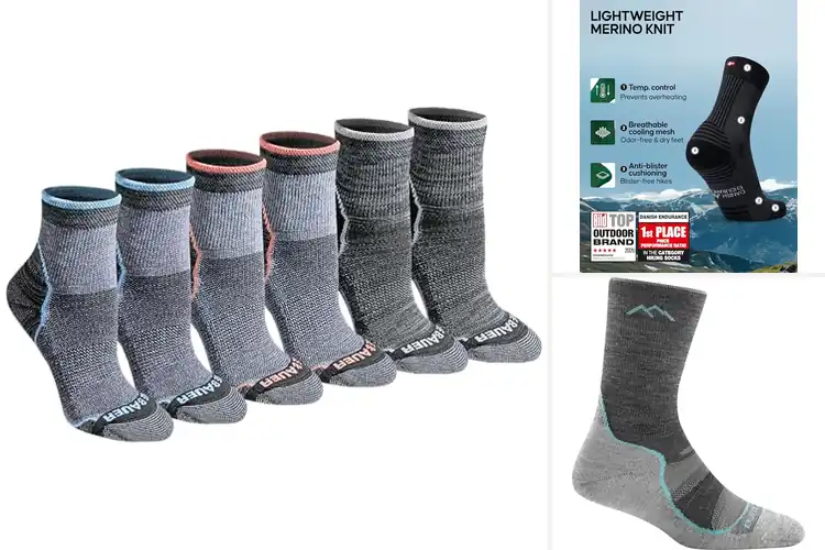 Detailed view of Best Lightweight Hiking Socks