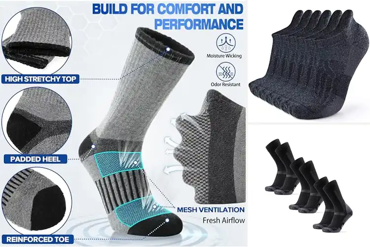 Detailed view of Best Merino Wool Socks: Top Picks for Comfort & Warmth