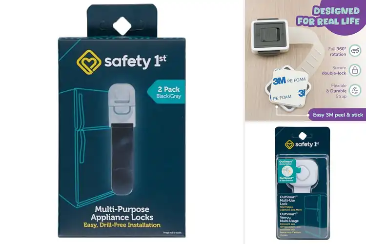 Detailed view of Best Multi-Surface Safety Locks Secure Your Home with Ease