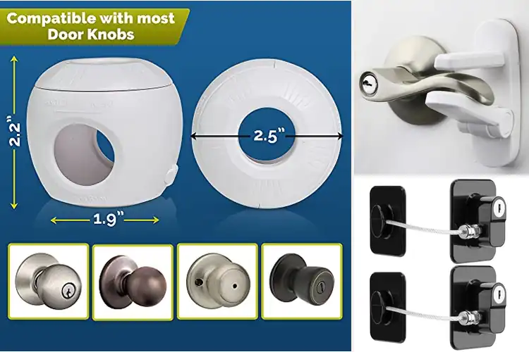 Detailed view of Best No Tools Install Locks