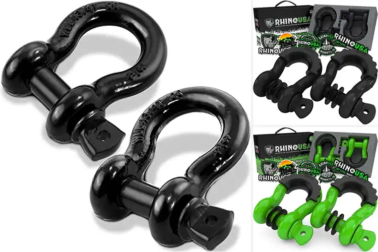 Detailed view of Best Off-road Shackles for Strong, Safe Pulling