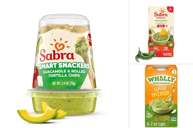 Detailed view of Best On The Go Guacamole Snacks