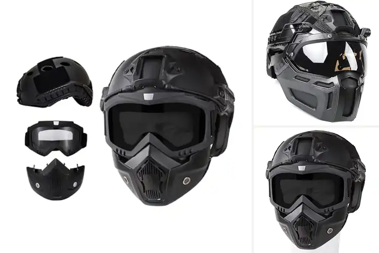 Detailed view of Best Paintball Helmets: Top 10 Picks for Safety & Style