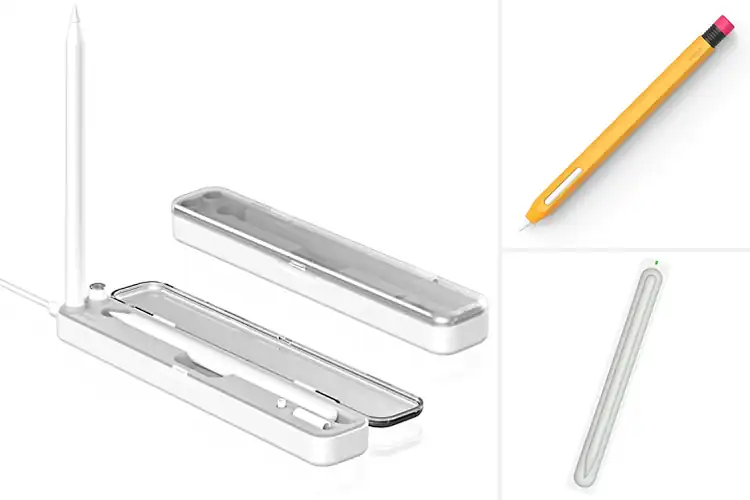 Detailed view of Best Pencil Charging Case With Apple Pencil Support