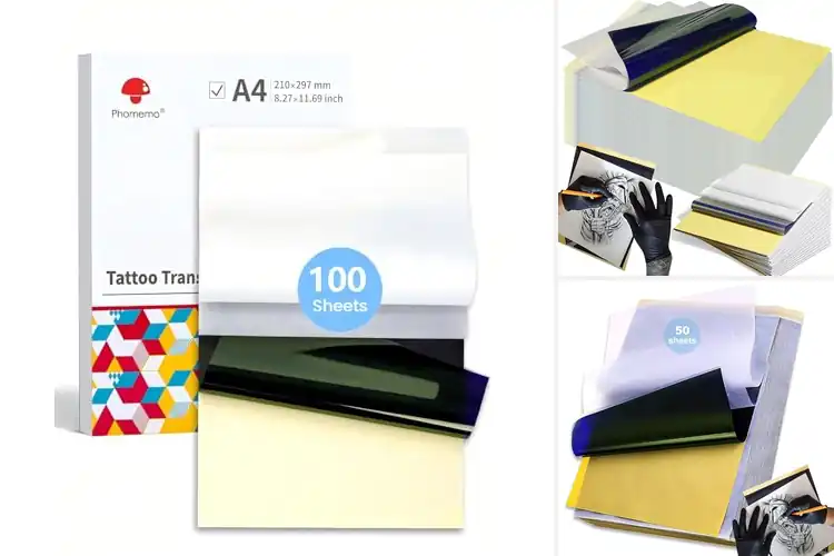 Detailed view of Best Print Quality Tattoo Transfer Papers