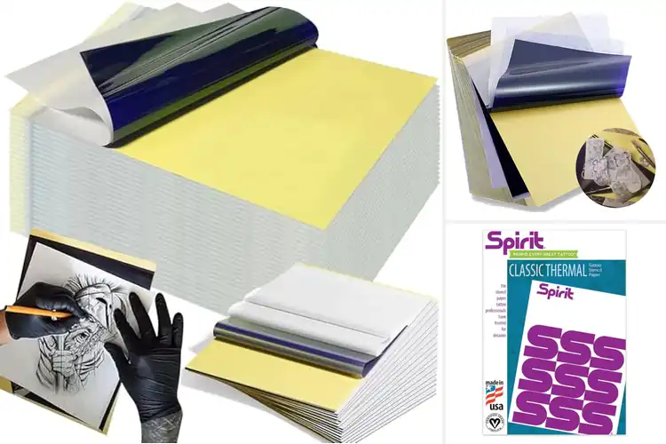 Detailed view of Best Professional Tattoo Stencil Papers