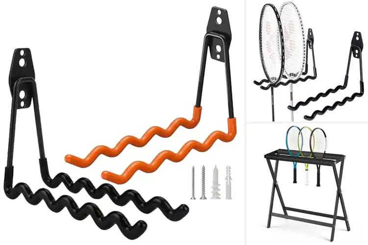 Detailed view of Best Racket Holders: Organize & Protect Your Gear