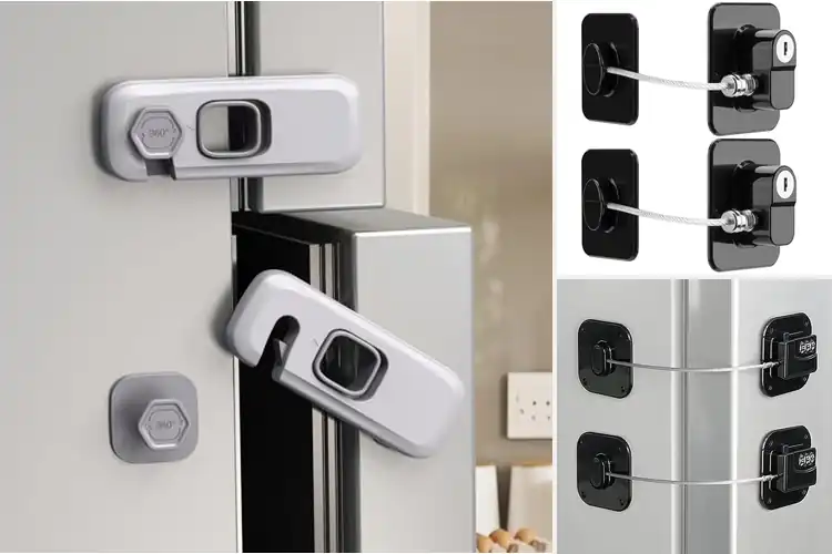 Detailed view of Best Refrigerator Door Locks