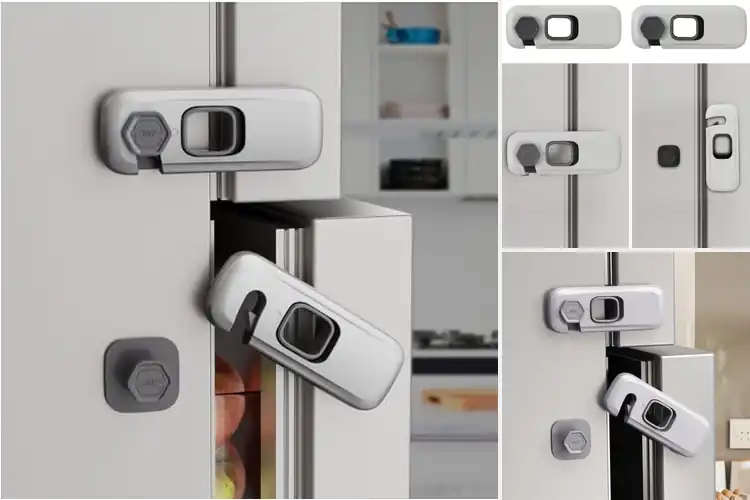 Detailed view of Best Refrigerator Locks For Child Proofing