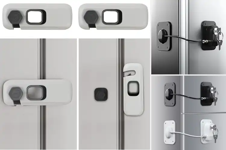 Detailed view of Best Refrigerator Protection Locks