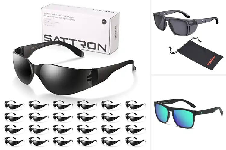 Detailed view of Best Safety Sunglasses: Top 10 Eye Protection Picks