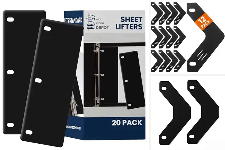 Detailed view of Best Sheet Lifter Binders
