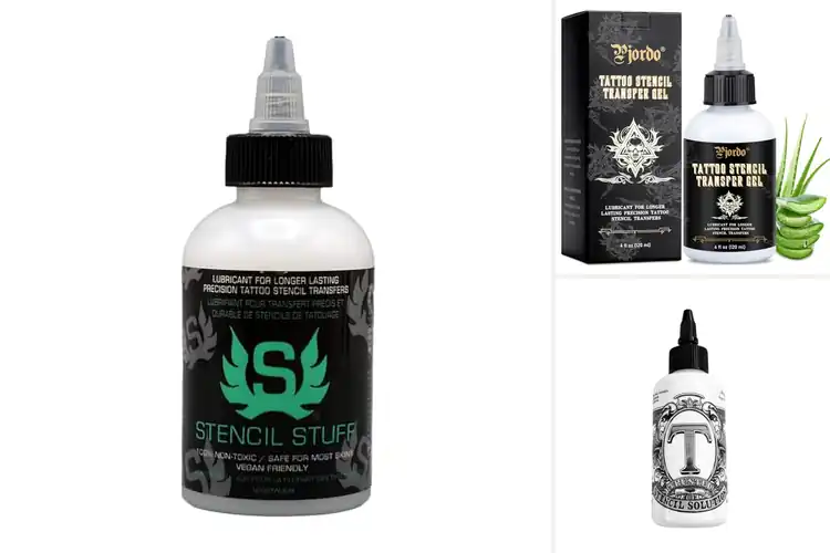 Detailed view of Best Tattoo Transfer Gels