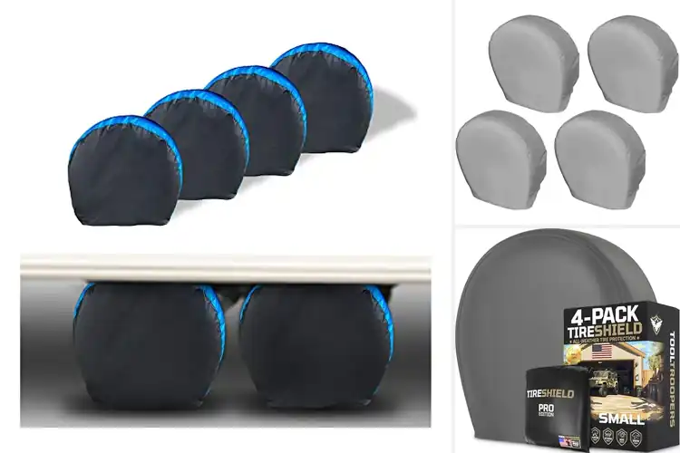 Detailed view of Best Truck Tire Covers