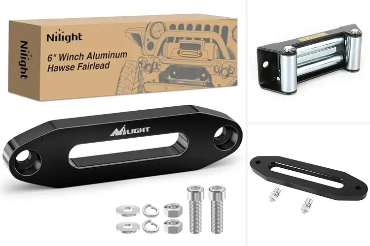 Detailed view of Best Truck Winch Fairleads: Top 10 for Off-Road