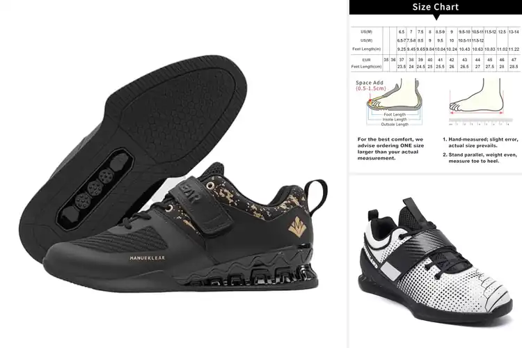 Detailed view of Best Weightlifting Shoes