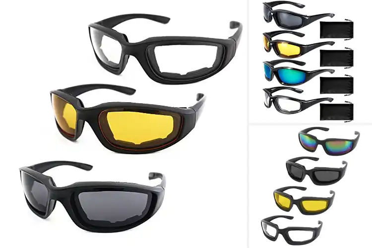 Detailed view of Best Windproof Riding Glasses