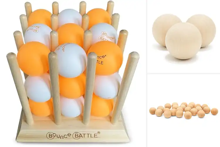 Detailed view of Best Wooden Skill Balls